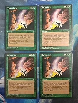 Amazon.co.jp: MTG Thermokarst ICE 旧枠 英語版4枚 : おもちゃ